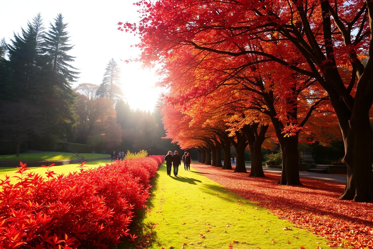 Autumn at the Wellington Botanic Garden, now formally protected as a Category 1 historic place.